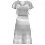 Multifunctional Breastfeeding Maternity Wear Striped Short-sleeved Breastfeeding Wear