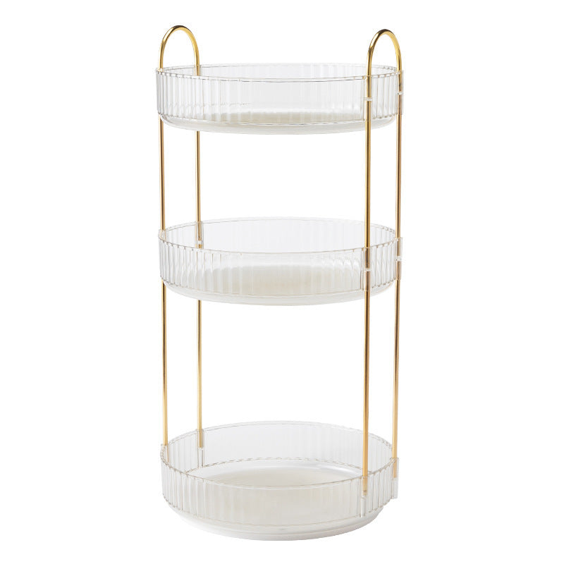Bathroom Cosmetics Rotating Storage Rack Desktop box